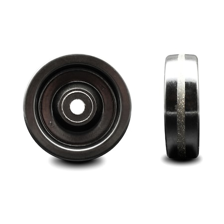 Service Caster SCC - 4" Phenolic Wheel Only - 1/2" Bore - 600 lbs Capacity SCC-PHS414